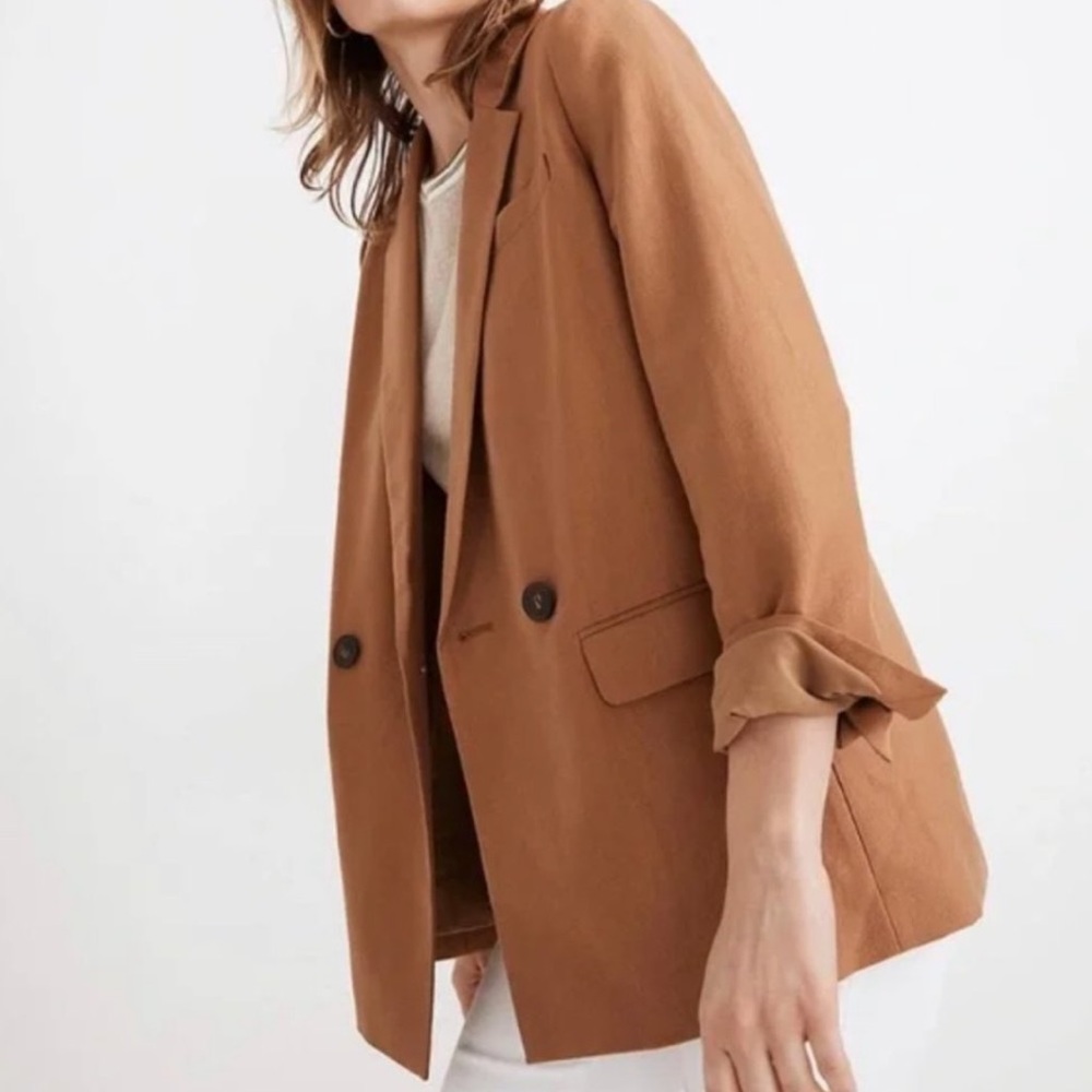 Madewell Caldwell Double-Breasted Blazer: Two Button Edition